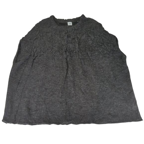 Cabi Waverly Poncho Knit Oversized 3124 Gray Sweater‎ Women's Size Small - Picture 1 of 6
